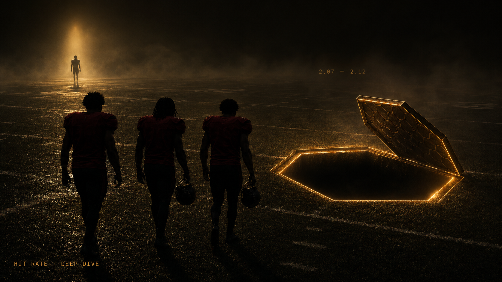 The wide receiver trap door.